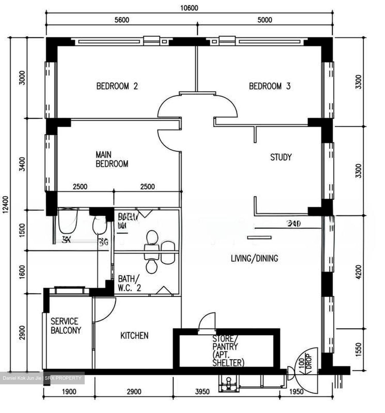 Blk 965 Hougang Avenue 9 (Hougang), HDB 5 Rooms #561221831